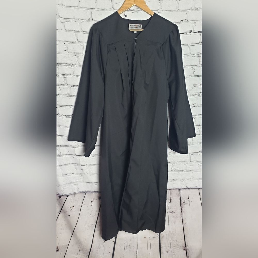 Black Graduation Gown 